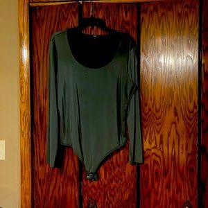Xl green bodysuit